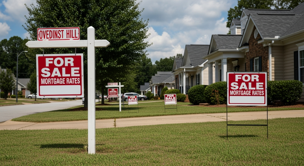U.S. Homebuying Demand Declines as Mortgage Rates Hit One-Year High, Impacting Rock Hill Market