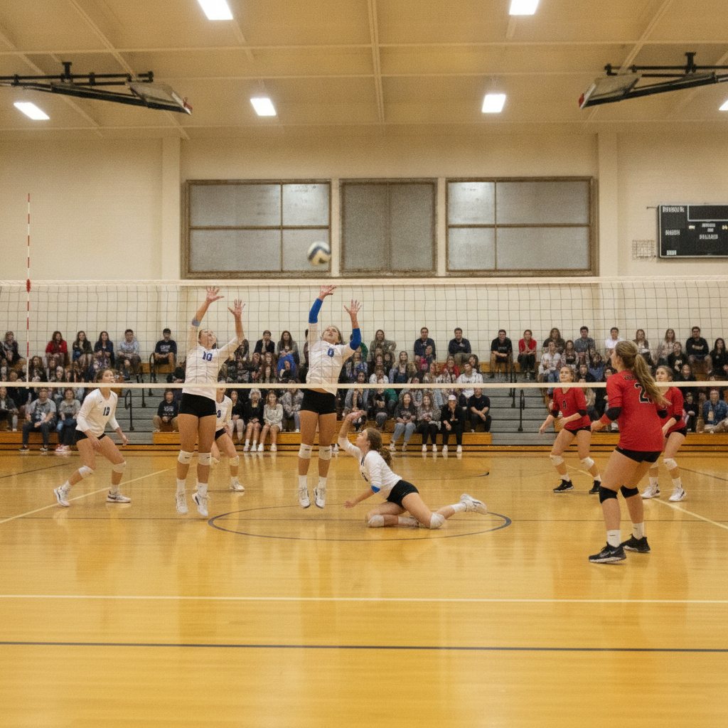 Finley Boyd Posts Strong Volleyball Numbers for Nation Ford High School