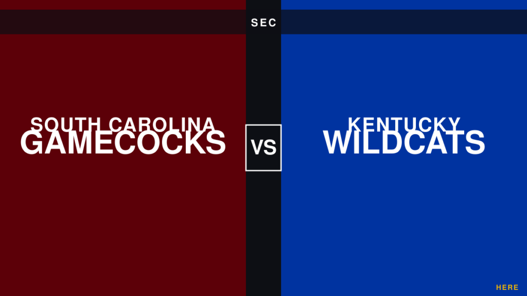 Gamecocks to vs Kentucky on Oct matchup card