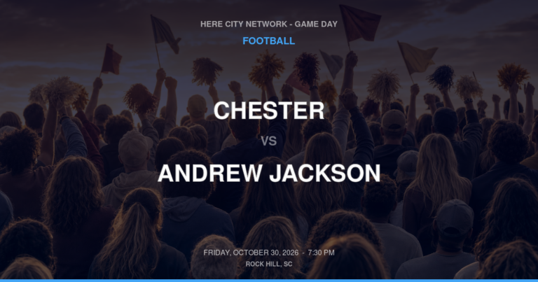 Chester at Andrew Jackson
